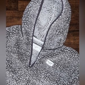 Abercrombie kids Sherpa 3/4 zip